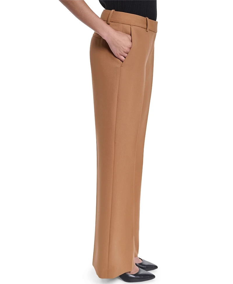 Karl Lagerfeld Paris Petite Wide-Leg Pants