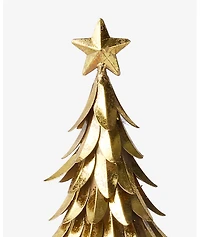 Holiday Lane Opulence Metal Gold Tree Shaped Stocking Holder, Macy's Exclusive