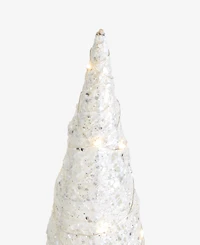 Holiday Lane Opulence 24'' Tree with Led Light Decor, Macy's Exclusive