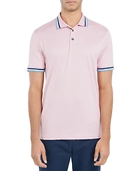 Society of Threads Men's Slim Fit Solid Polo