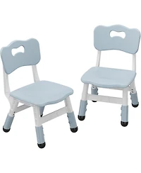 gaomon 3-Level Height Adjustable Kids Chair, Plastic Toddler Chair for Children Ages 2-6, Ideal for Home, Classroom & Nursery Use