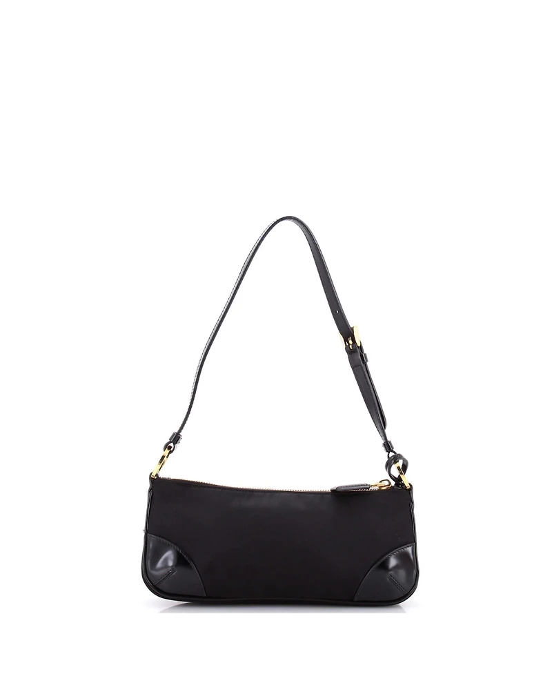 Pre-Owned Prada Re-Edition 2002 Shoulder Bag Re-Nylon and Leather
