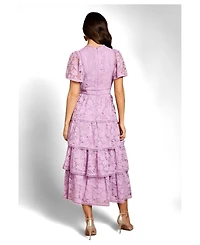 Coast Women's Tiered Lace Midi Dress