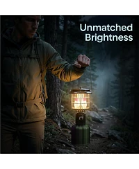 SereneLife Camping Lantern 1500 Lumens – Propane Outdoor Lantern with Adjustable Brightness and Easy Ignition for Camping and Emergencies