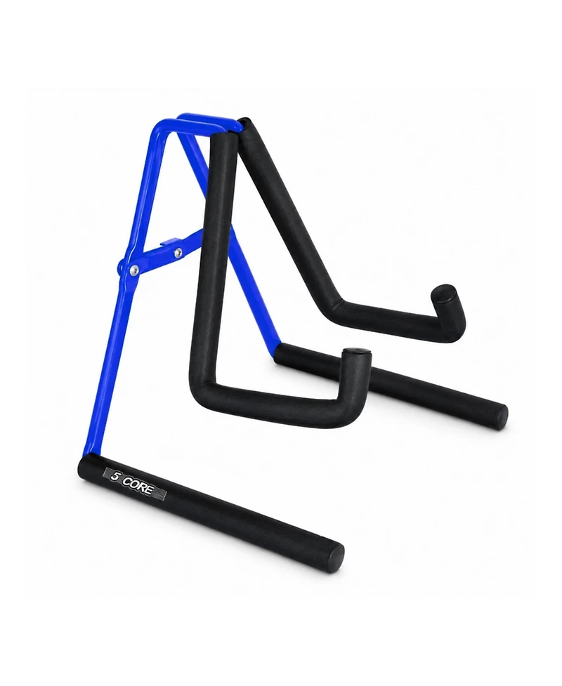 5 core Ukulele Stand A Frame Metal Body with Soft Padded Arms Support Banjo Ukuleles Mini Guitar Violin
