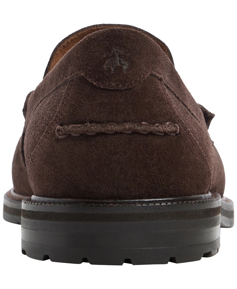 B by Brooks Brothers Men's Astor Coin Detail Loafers