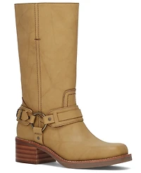 Frye and Co. Women's Miranda Harness Pull-On Mid Shaft Boots