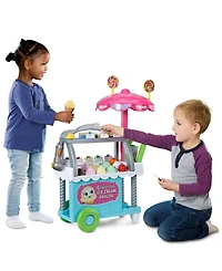 Leapfrog Scoop & Learn Ice Cream Cart 50+ Pieces Role-Play Learning Set, Ages 3+