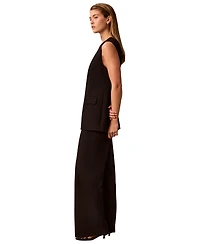Calvin Klein Petite High-Rise Straight Pants