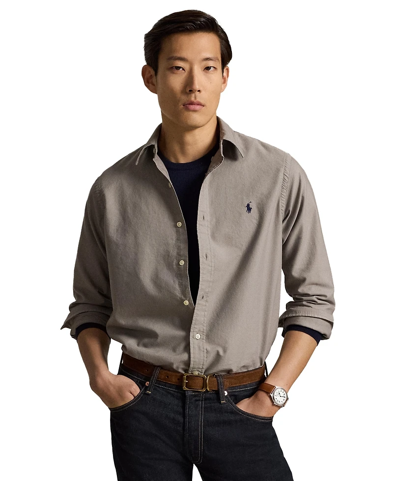 Polo Ralph Lauren Men's Garment-Dyed Oxford Shirt