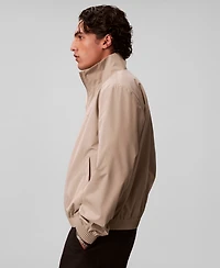 Calvin Klein Men's Lightweight Windbreaker Stand Collar Jacket