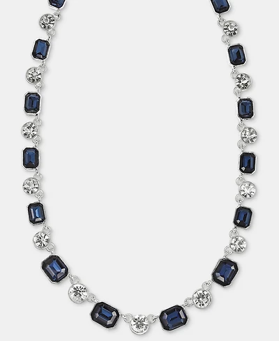 Anne Klein Crystal All-Around Collar Necklace, 16" + 3" extender
