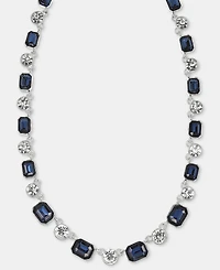 Anne Klein Crystal All-Around Collar Necklace, 16" + 3" extender
