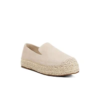 Ellerie suede flatform heel espadrilles