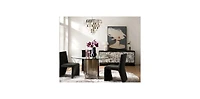 Z Gallerie Rose' Crystal Object