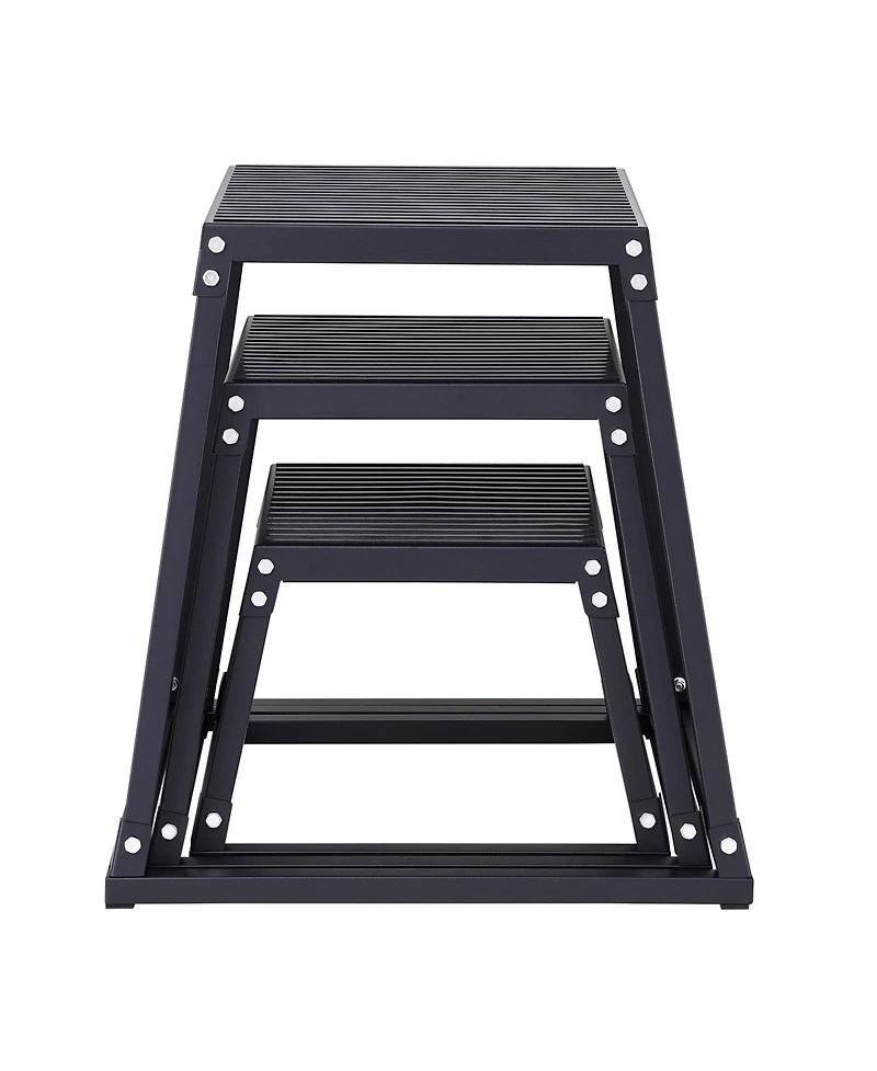 Vevor Plyometric Jump Box Fitness Exercise Plyo Box Step Cross