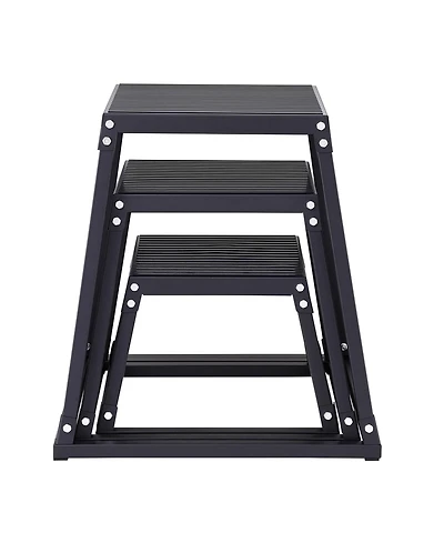 Vevor Plyometric Jump Box Fitness Exercise Plyo Box Step Cross
