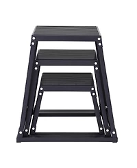 Vevor Plyometric Jump Box Fitness Exercise Plyo Box Step Cross