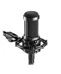 Audio-Technica AT2035 Cardioid Condenser Microphone, Xlr, Studio Shock Mount