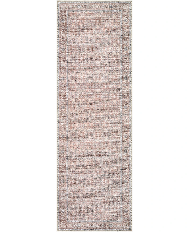 Becki Owens x Livabliss Aureta Machine Washable 918244 2'7" x 7'10" Runner Area Rug