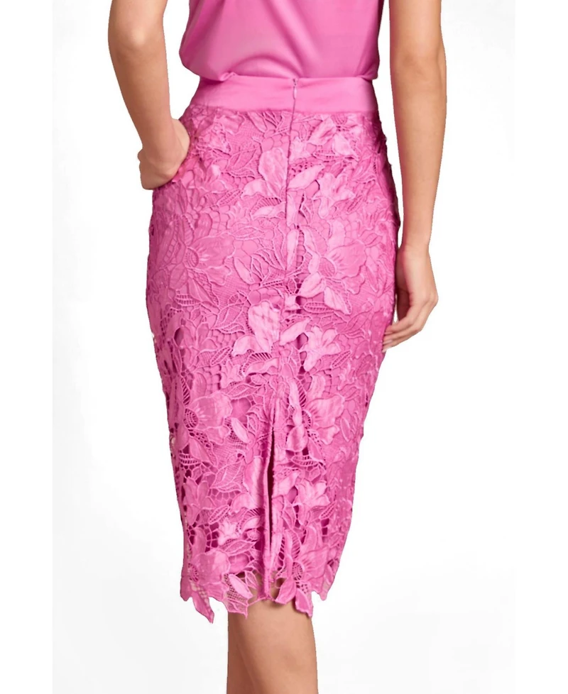 Coast Women's Lace Embroidered Pencil Skirt