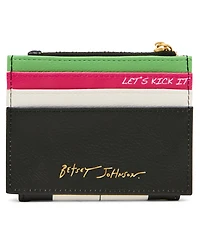 Betsey Johnson Goal Getter Snap Wallet