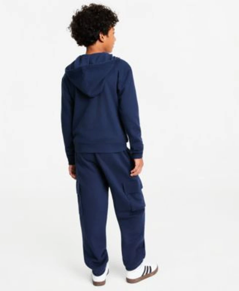 Epic Threads Boys Xs Xl Fleece Zip Up Hoodie Thermal Shirt Fleece Cargo Jogger Pants Macys Exclusive