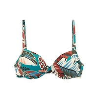 Lascana Women's Tropical Underwire Bikini Swimsuit Top Bra Sizing
