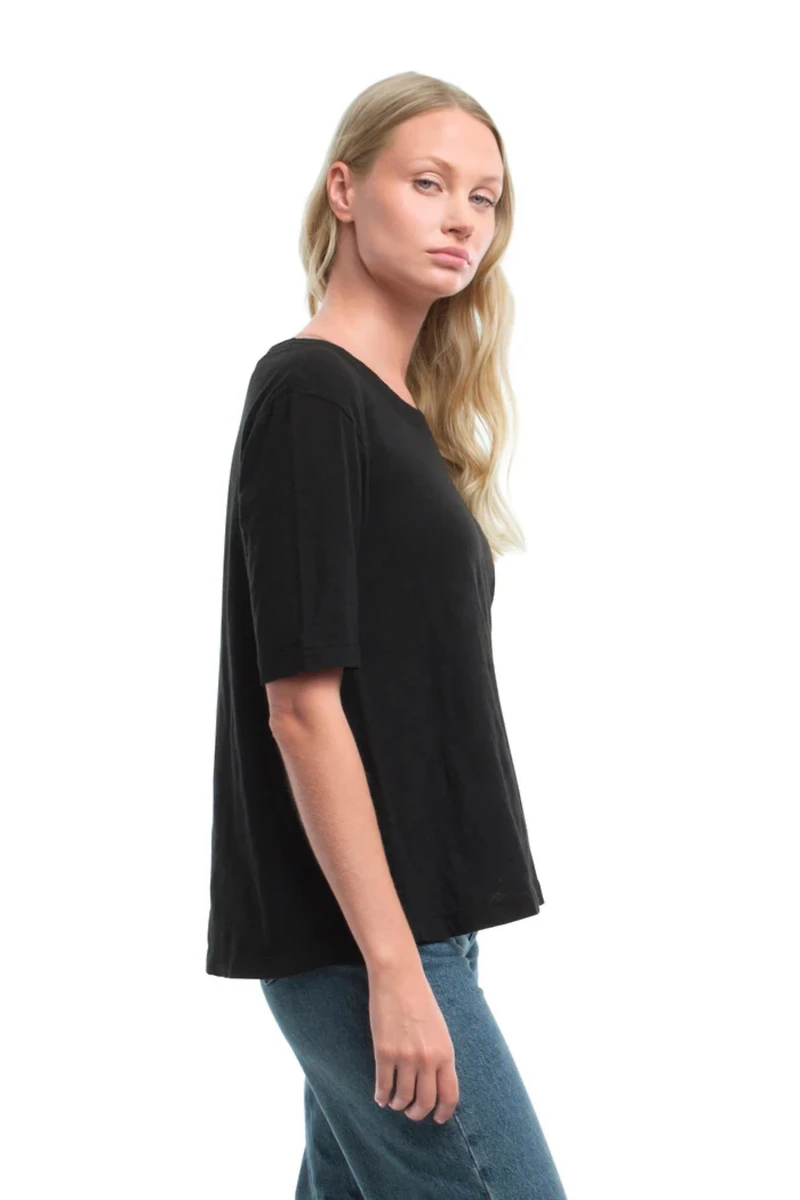 Wilt Women's Clothing Elbow Sleeve Trapeze Top