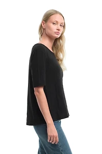 Wilt Women's Clothing Elbow Sleeve Trapeze Top