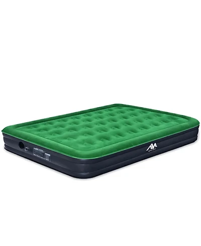 Ayamaya Nature Nest 10" Queen Air Mattress with Built-In Detachable Pump, Fast 3-Min Inflation, Portable Inflatable Bed for Camping and Guests