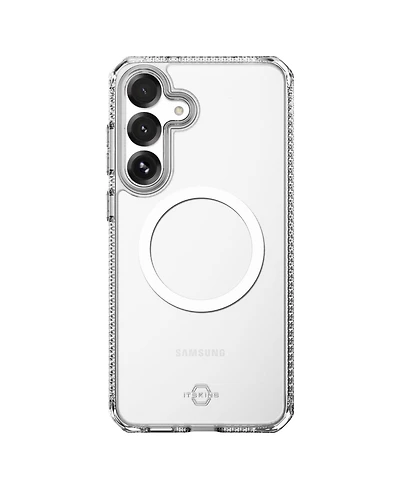 Itskins Hybrid R // Clear MagSafe Case for Samsung Galaxy S25 Fe