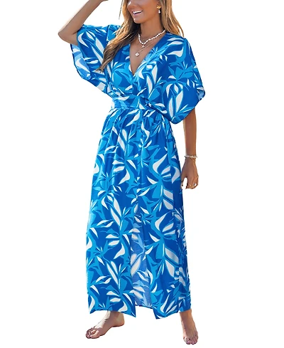 Cupshe Women's Feel It My Soul Tropical Midi Beach Dress