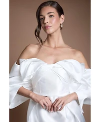 Coast Women's Corset Off-Shoulder Bridal Dress