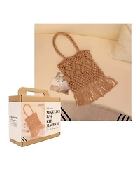John Bead Macrame Shoulder Bag Diy Kit for Beginners