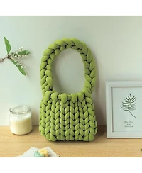 John Bead Macrame Thick Woollen Bag Diy Kit for Beginners