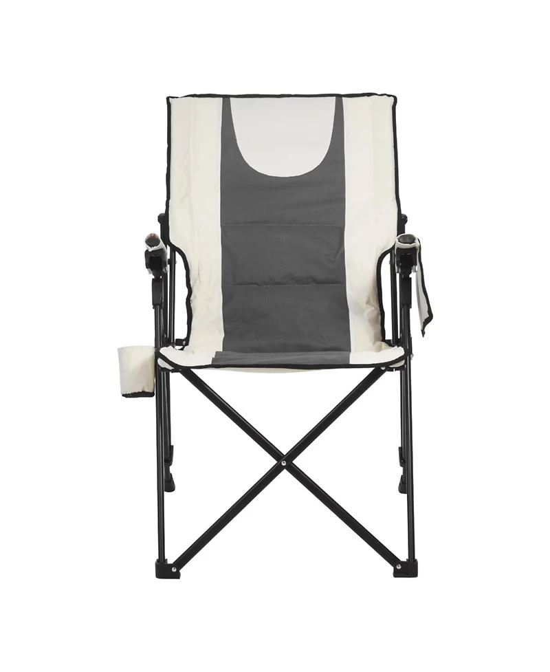 Yiortwo Folding Camping Chair with 3 Reclining Positions, High Back Outdoor Chair