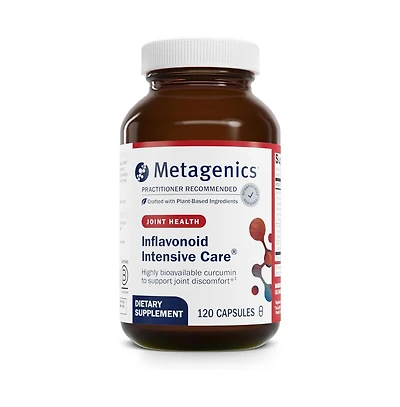 Metagenics Inflavonoid Intensive Care Curcumin, Boswellia, Ginger and Fenugreek Supports Joint Comfort, Immune Health and Normal 120 Capsules