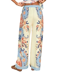 Cupshe Women's Sensitive Soul Tropical Pants