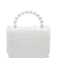 Puttisu Girls Royal Camellia Tweed Handbag