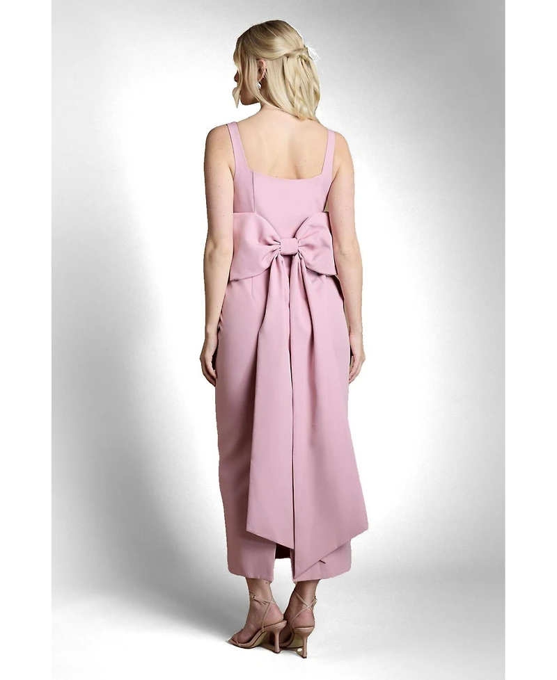 Coast Women's Bow Back Square Neck Maxi Dress