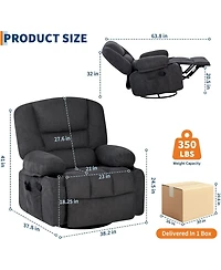 homfan Oversized Recliner
