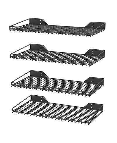 Xdovet Wall Mounted Metal Rack Garage Organizer Shelves