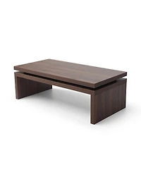 Streamdale Furniture Mid-Century Modern Solid Firwood Coffee Table