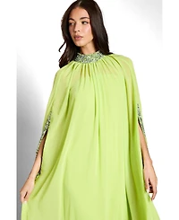 Coast Women's Muse Chiffon Cape Dress