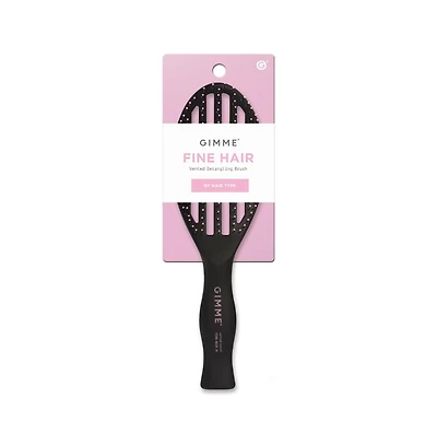 Gimme Beauty Vented Detangling Brush Quick Dry, Heat Resistant Wet Brush for Thick or Thin Locks Supports Healthy Hair Fine Hair
