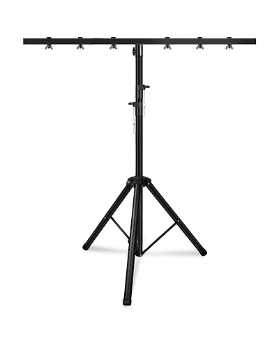 5Core Dj Light Stand Stage Lighting Truss System Height Adjustable 39 to 100" Heavy Duty T bar Mount
