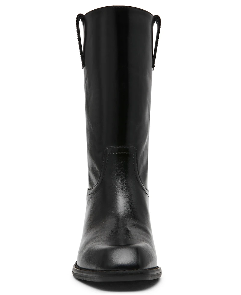Steve Madden Women's Primo Mid-Shaft Engineer Boots