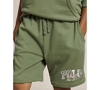 Polo Ralph Lauren Boys' 8-20 Madras-Logo French Terry Shorts