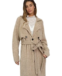 Belle & Bloom Women's Live Dream Maxi Trench Cardigan
